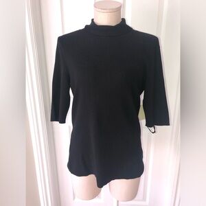 Coldwater Creek turtleneck elbow sleeves sweater